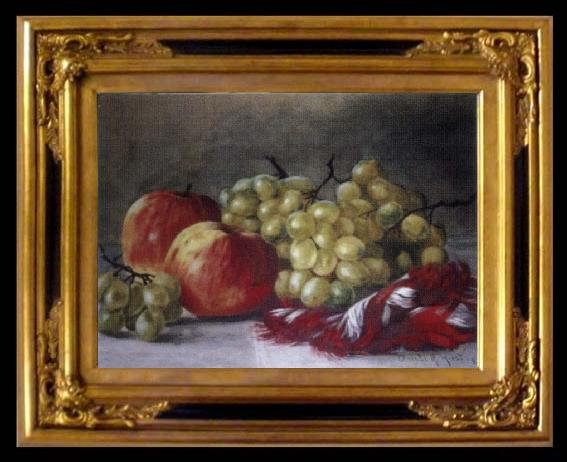 framed  Hirst, Claude Raguet Fruit, Ta010